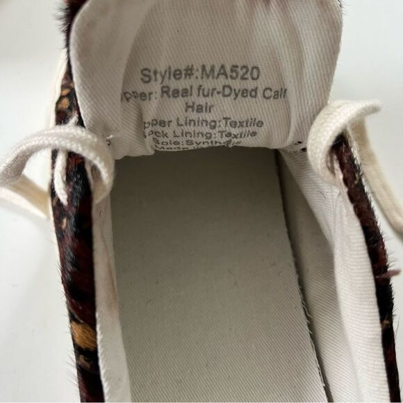 Madewell Leopard Print Sneakers - Brown and White - Picture 13 of 15